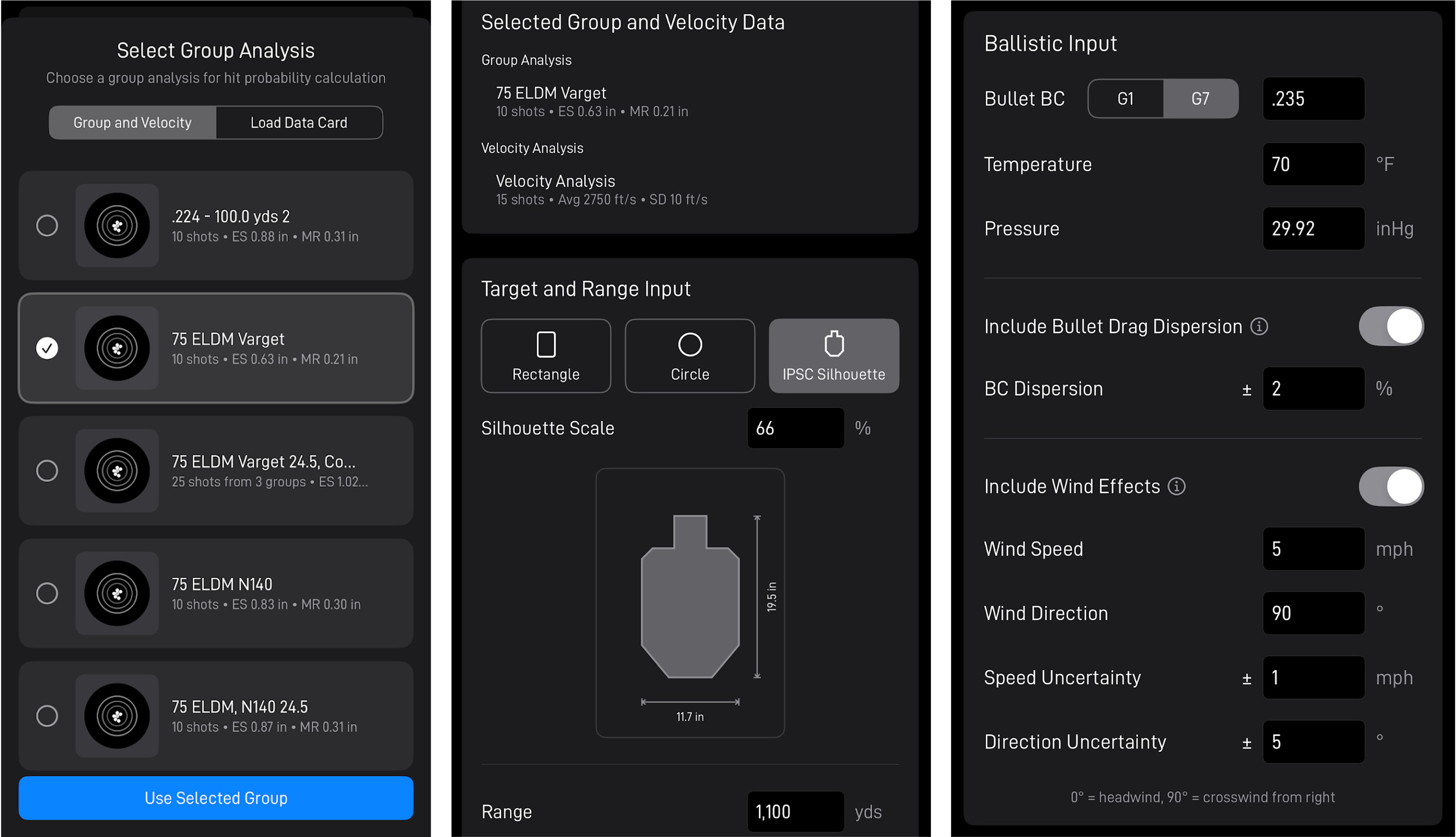 Hit Probability Input